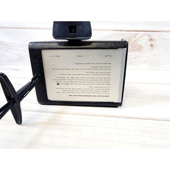 Vintage 1970s Polaroid Square Shooter 2 Black Instant Land Camera Tested - Picture 7 of 14